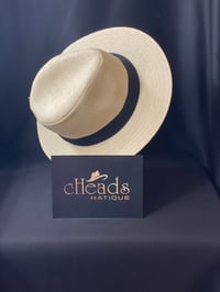 Image 1 of Men Basic Straw Fedora