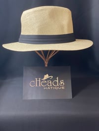 Image 2 of Men Basic Straw Fedora