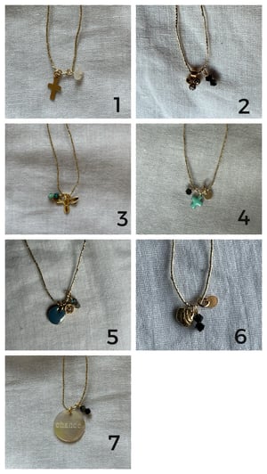 Image of Collar MINI CHARM - hilo dorado