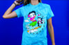 Betty Boop - Surfing Betty Boop Tie Dye Shirt