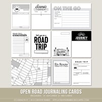 Image 1 of Open Road Journaling Cards (Digital)