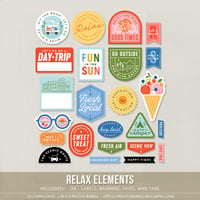 Image 1 of Relax Elements (Digital)