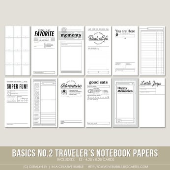 Traveler's Notebook | In a Creative Bubble