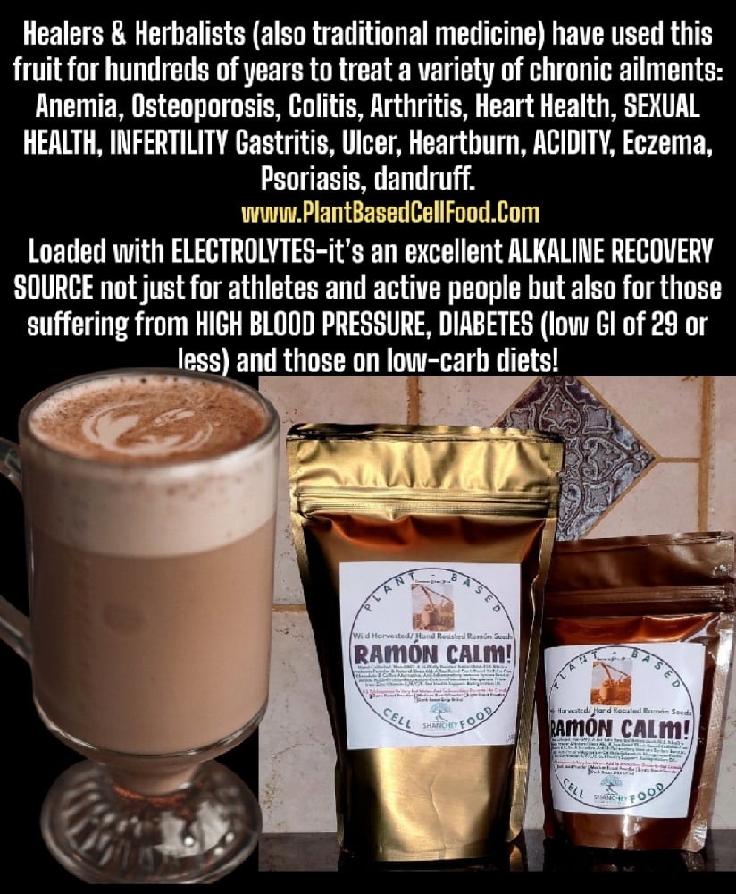 RAMÓN CALM! Powder/Drip Grind (4-12 oz.)-Infertility-Bones-Insomnia-Diabetes-Colitis-Gut-Lactation