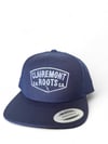 Navy patch logo SnapBack 