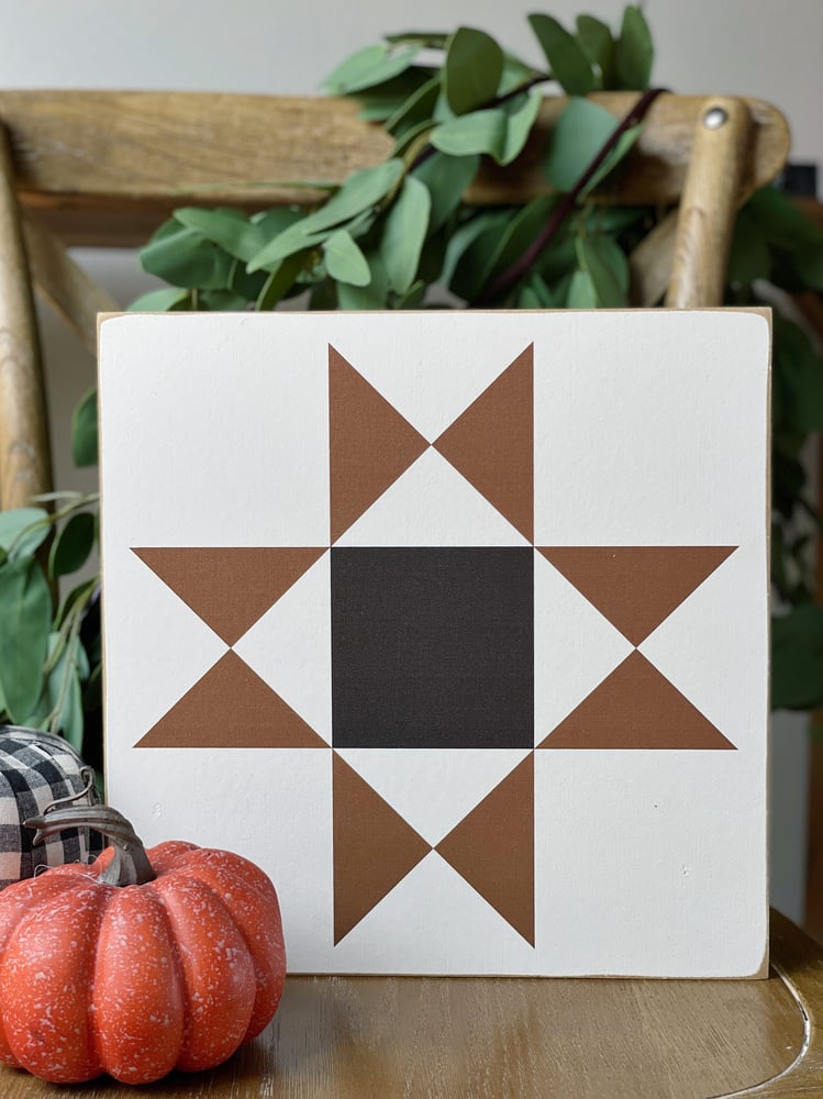 Image of Ohio Star Barn Quilt