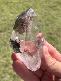 Image 1 of Lodolite Quartz Polished Freeform | #2969