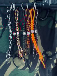 Image 2 of PAW PARACORD KEYRING