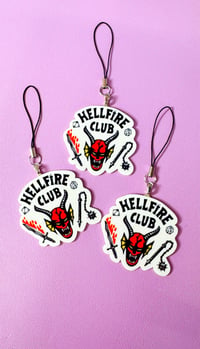 Image 3 of Hellfire Phone Charm