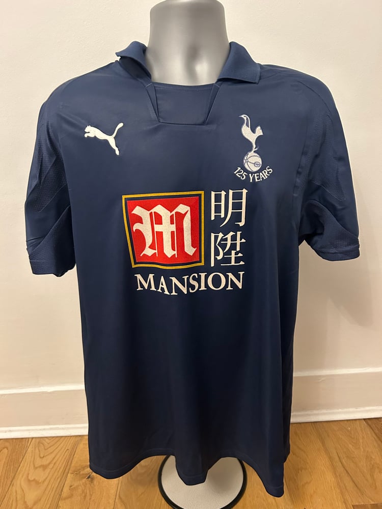 Image of Tottenham Hotspur “BERBATOV 9” Away Shirt + UEFA patch, L
