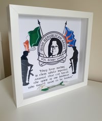 Vol. Bobby Sands box frame.