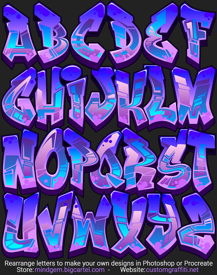 graffiti font generator