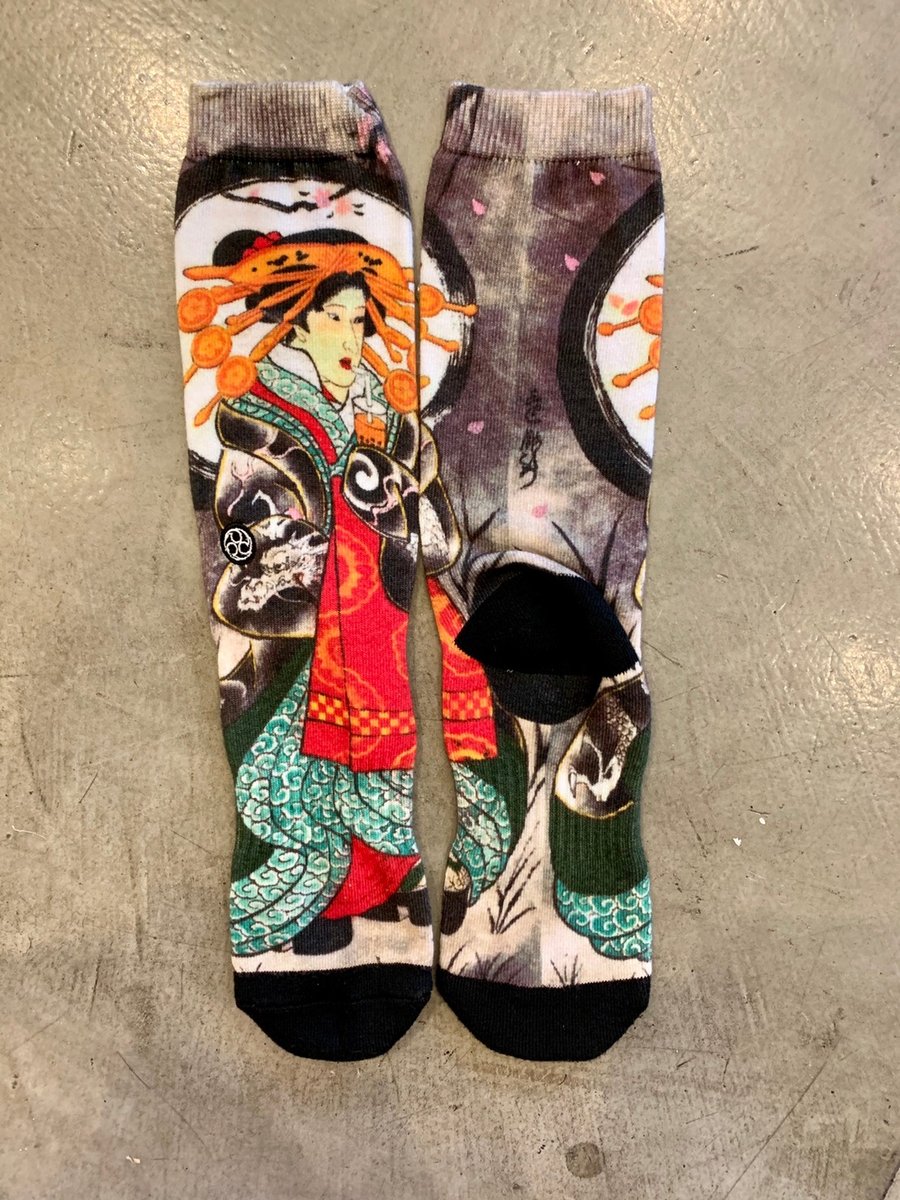 Image of DRAGON KIMONO GIRL SOCKS HORIHIRO 