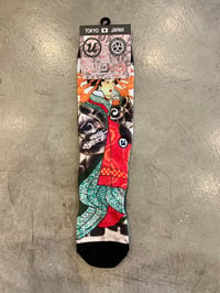 Image 2 of DRAGON KIMONO GIRL SOCKS HORIHIRO 