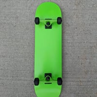 Image 4 of Neon Green 7.5” Complete Skateboard