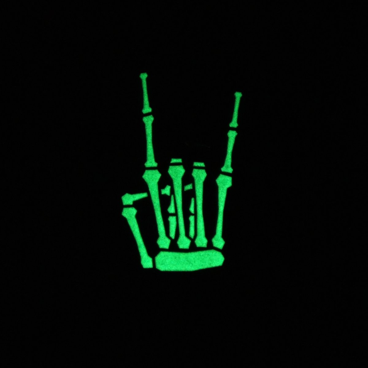 Rock'n'Roll Enamel Glow Pin