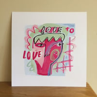 Love to Love Print by Rachel Browne