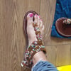 Florence - leather sandals