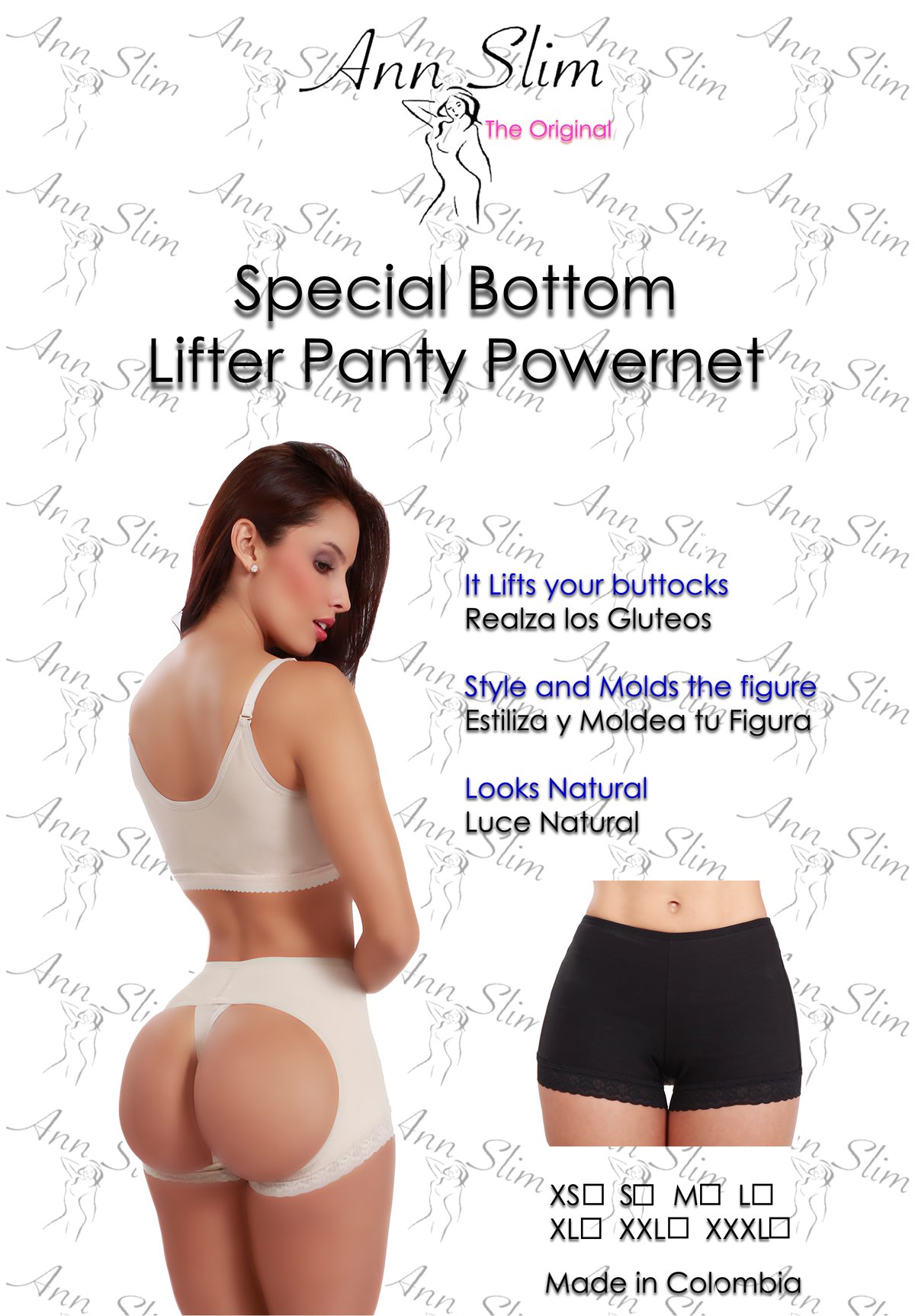 Ann Slim 1011 Butt Lifter Panty