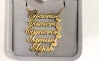 5 Name Necklace