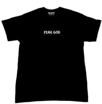 Black Fear God Centerpiece T-Shirt
