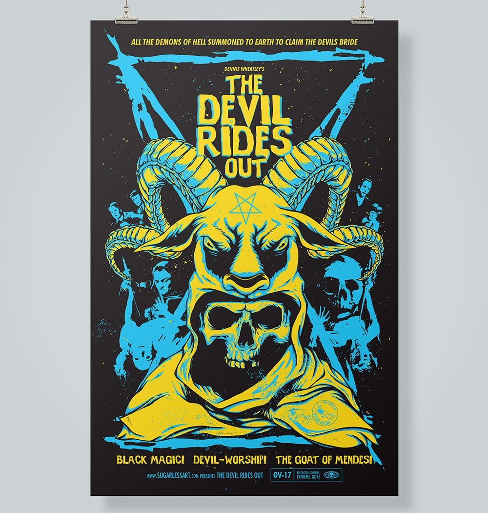 The Devil Rides Out Movie Poster