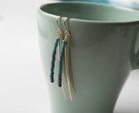 Image 1 of Brass Spike Earrings