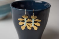 Image 1 of Brass Sealife Earrings