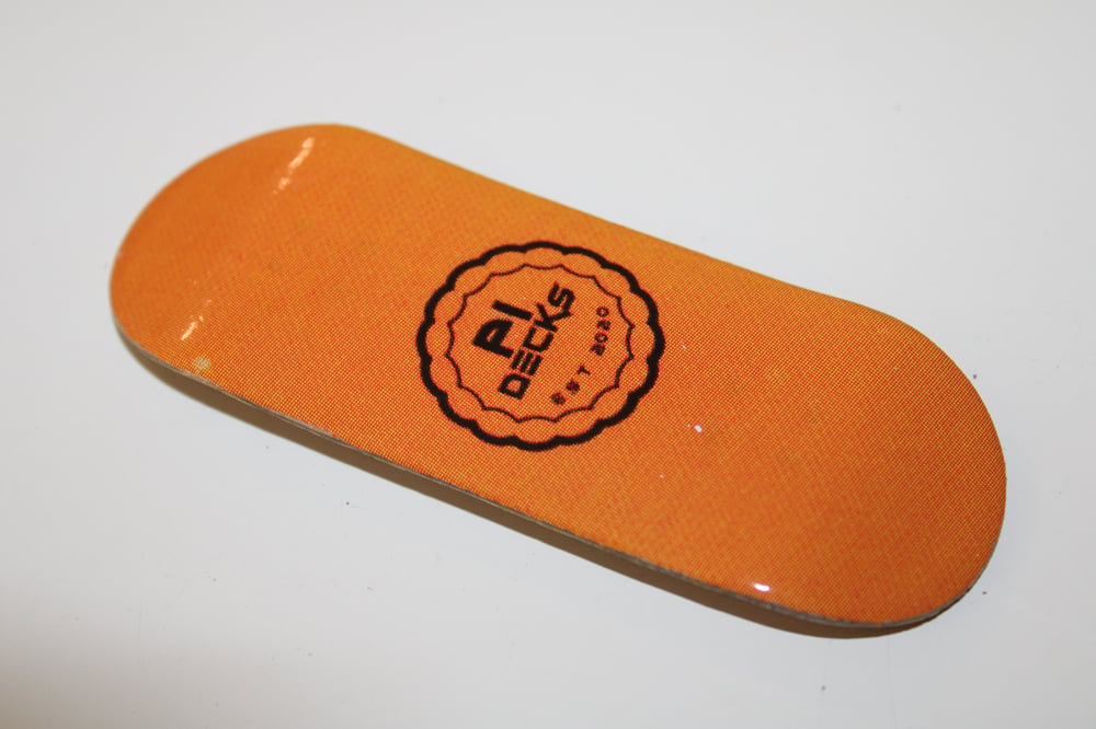 Image of Logo Real Wear Deck (Orange)