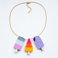 Image 2 of Triple Ice Cream Necklace 