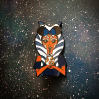 Image 2 of Tano and sipper enamel pin 