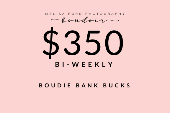Image of $350 BI-WEEKLY Boudie Bank Bucks