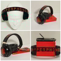 HyperPhones Bluetooth Headphones (Black/Red)