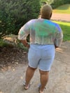 Sequin Crop Top 