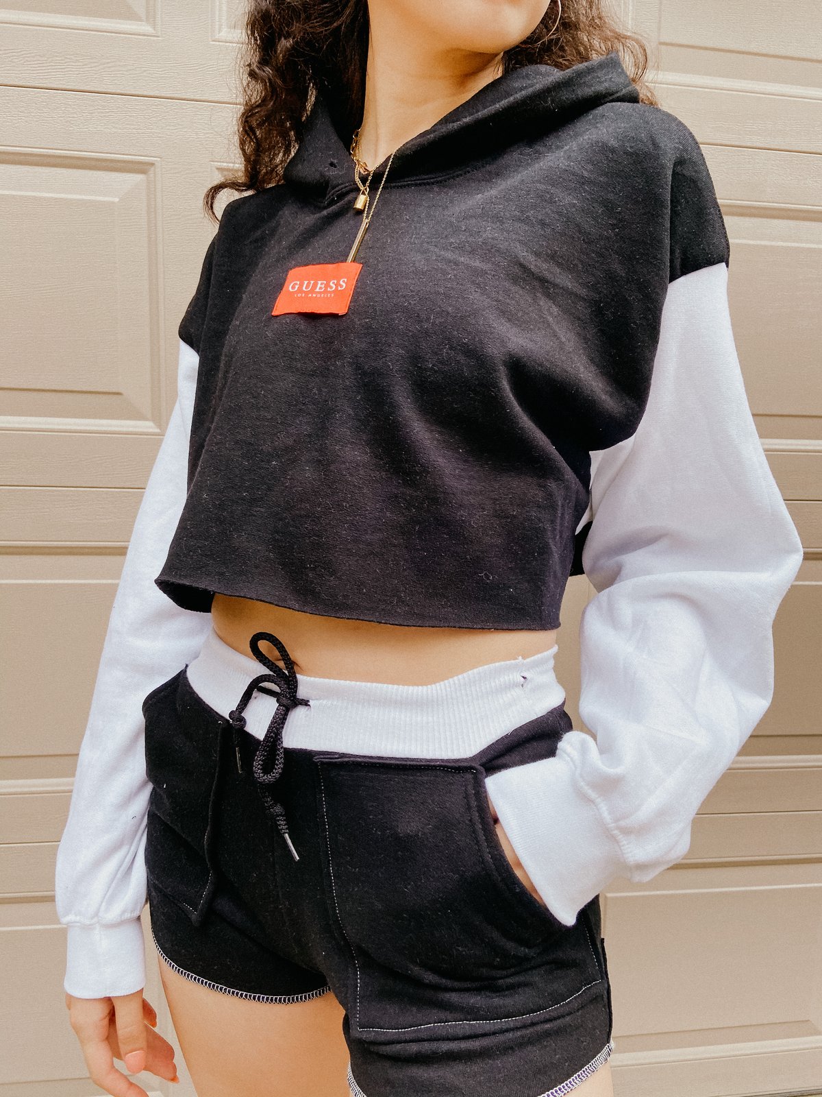 white embroidered sweater