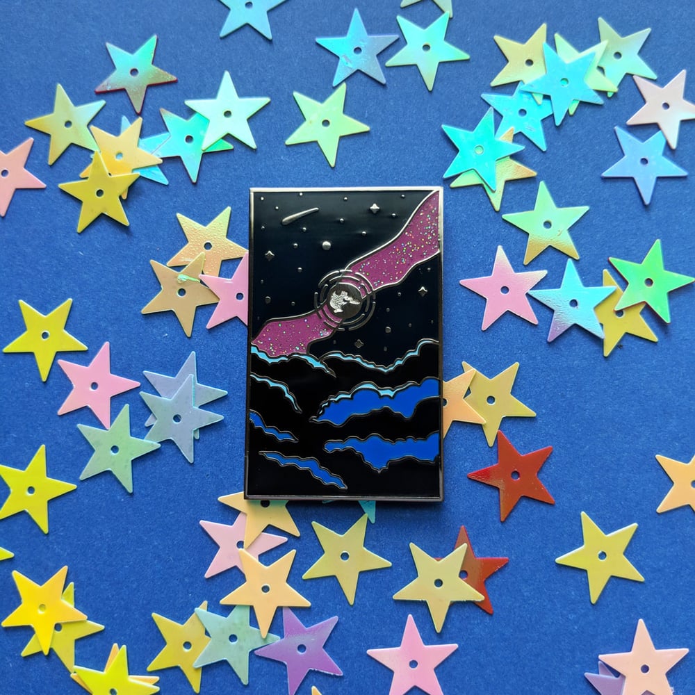 Image of Magical Night Sky Enamel Pin