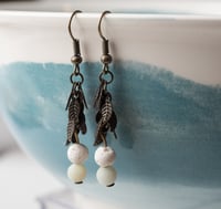 Image 2 of Floating Feather Earrings