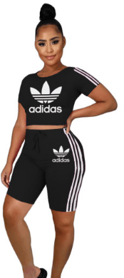 adidas crop set