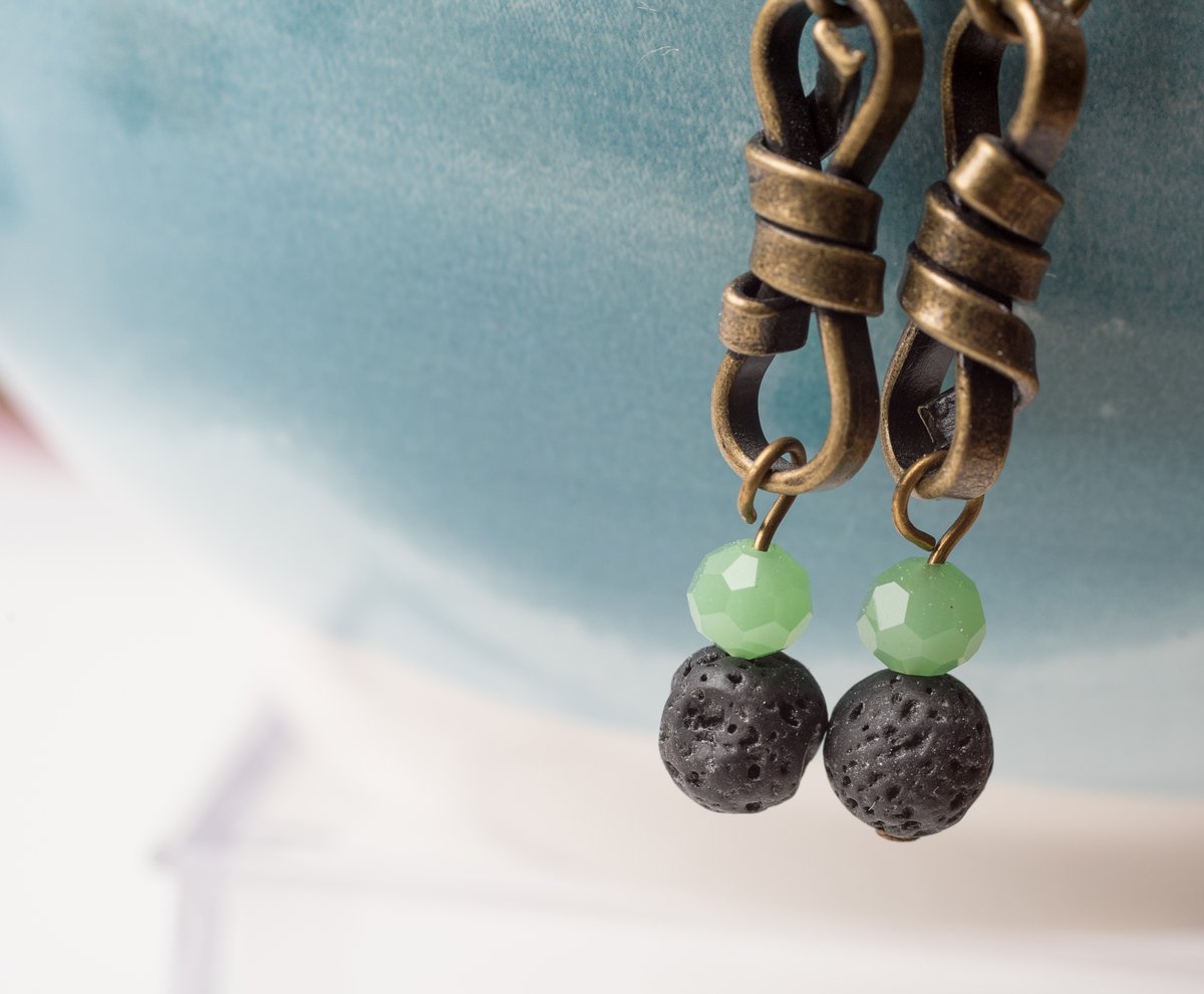 Image of Lava Knot Earrings