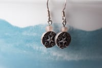 Image 1 of Hill Tribe Silver Star Earrings