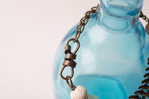 Image of Antique Brass Charmed Bracelet