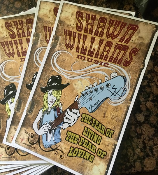 Image of Poster - "The Fear of Living. The Fear of Loving."