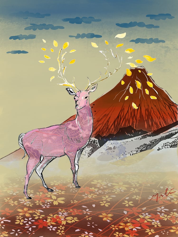 Image of Magic Deer - PRINT