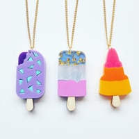 Image 3 of Individual Ice Lolly Necklaces - PRE- ORDER