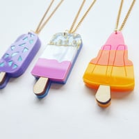 Image 1 of Individual Ice Lolly Necklaces - PRE- ORDER