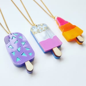 Image of Individual Ice Lolly Necklaces - PRE- ORDER