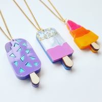 Image 2 of Individual Ice Lolly Necklaces - PRE- ORDER