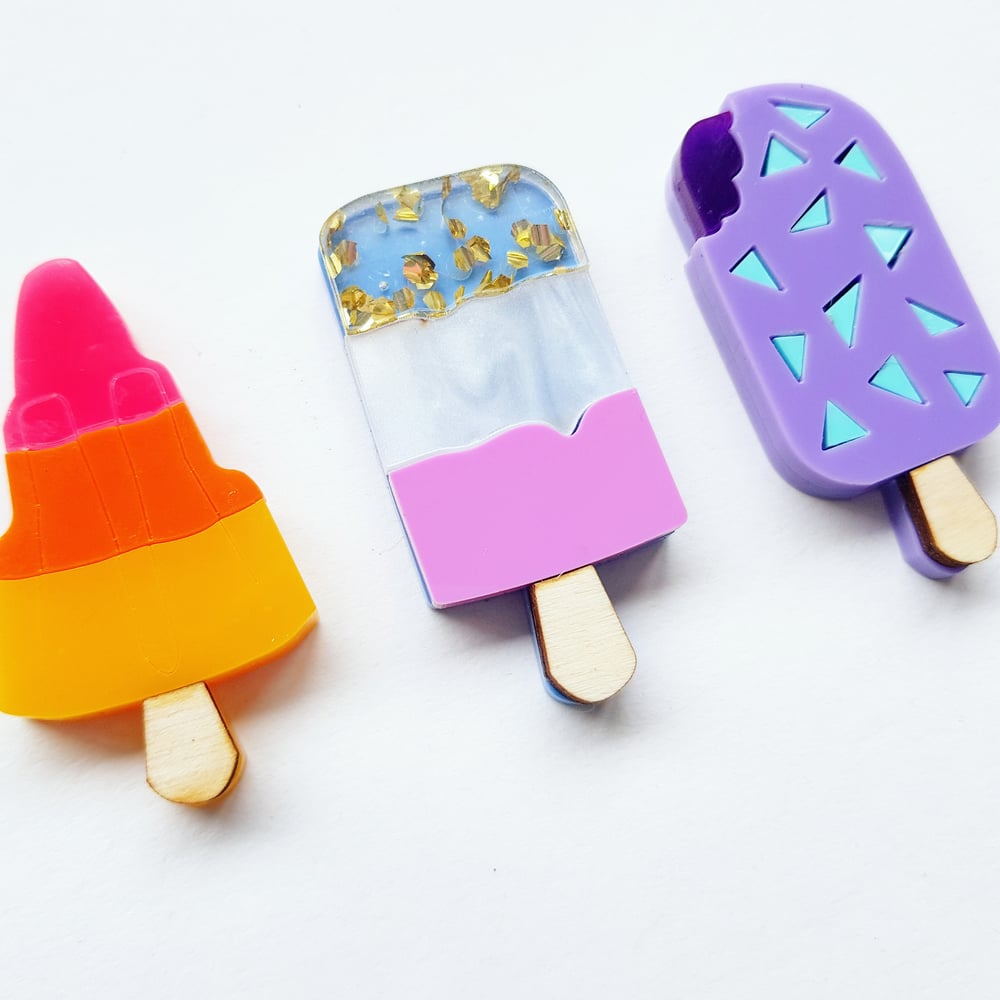 Image of Individual Lolly Brooches - pre-order