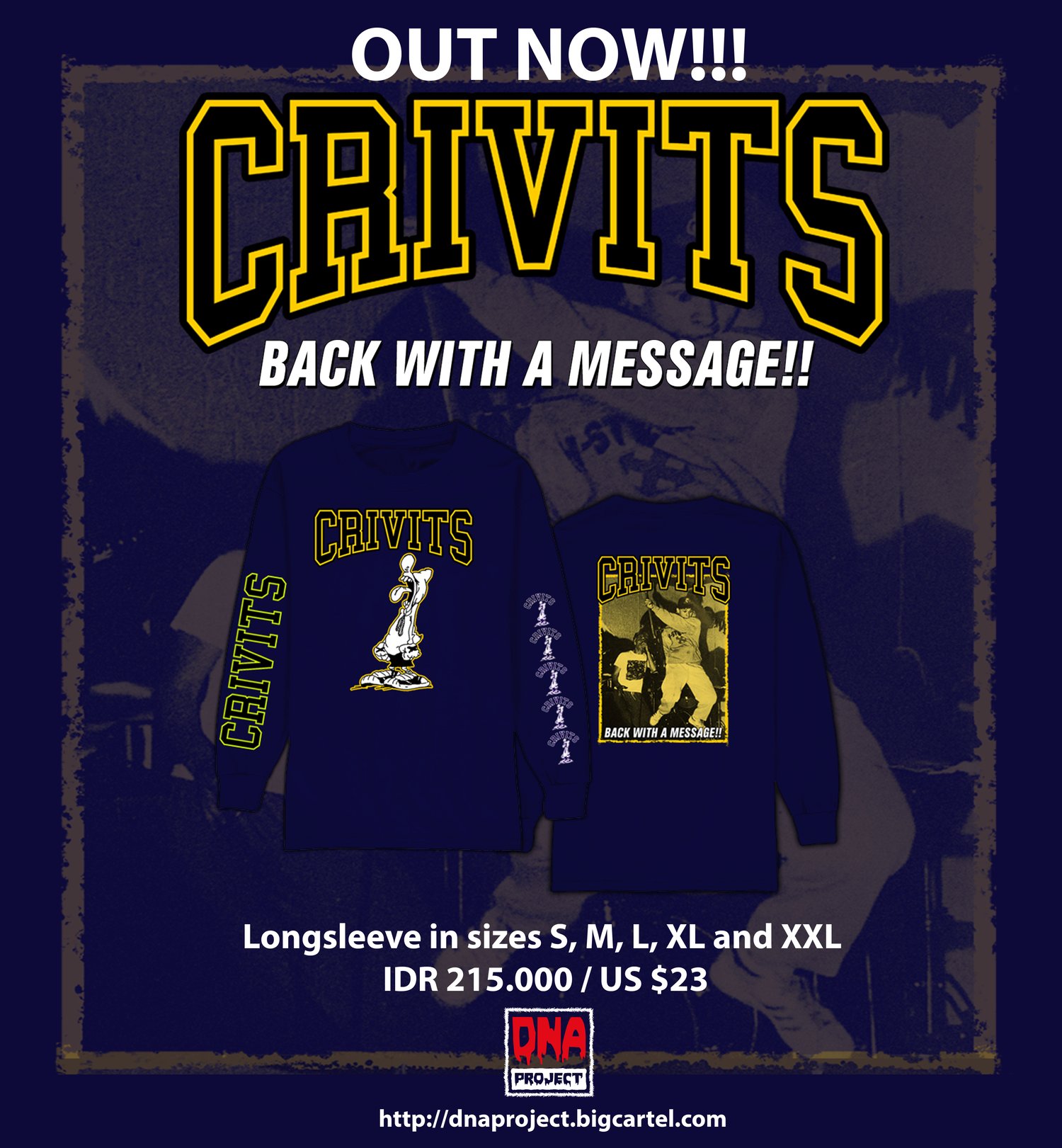 Image of CRIVITS - Back With a Message!!