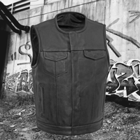Image 1 of Murder Crew leather vest 